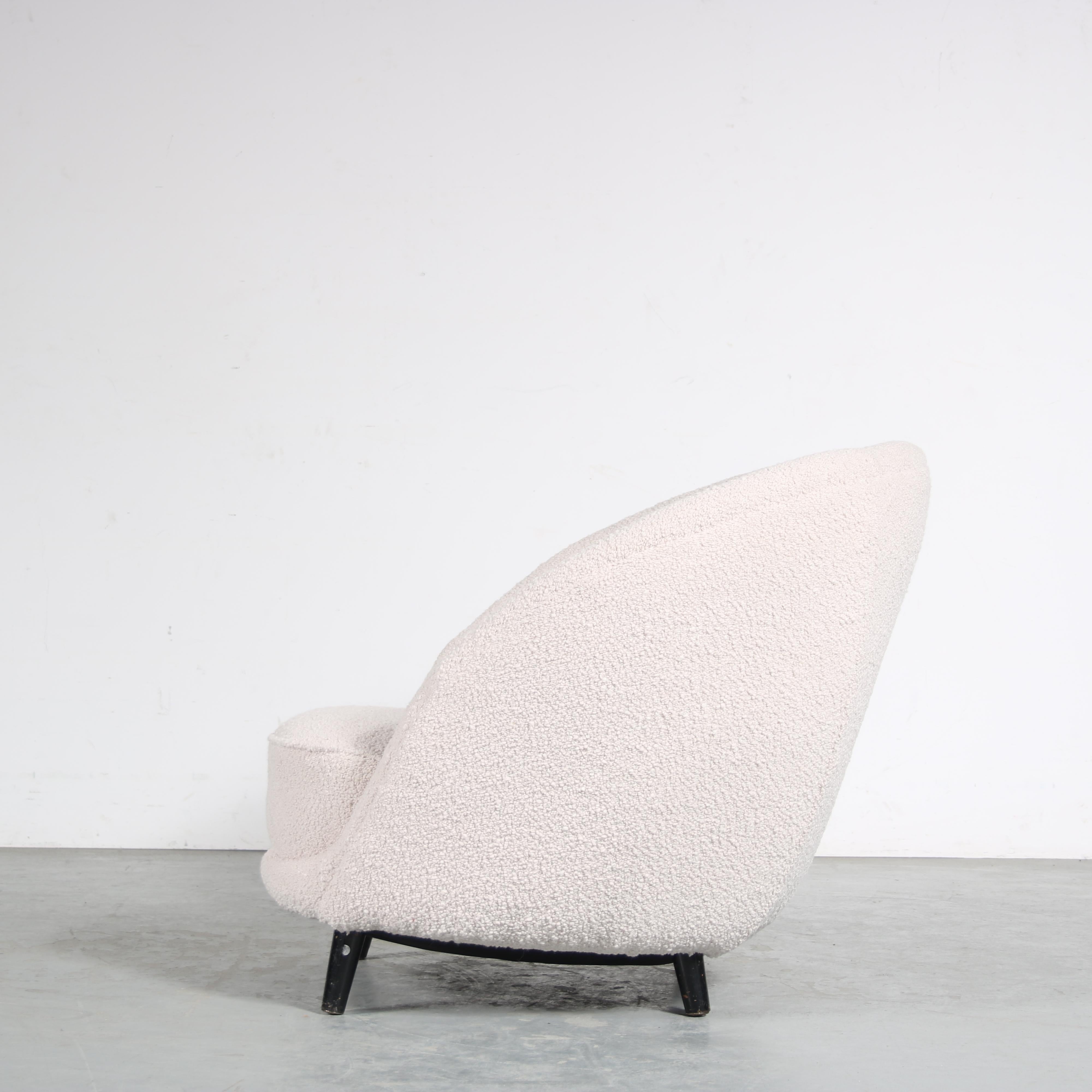 Italian 1960s, Lounge Chair Attributed to Isa Bergamo in Italy For Sale