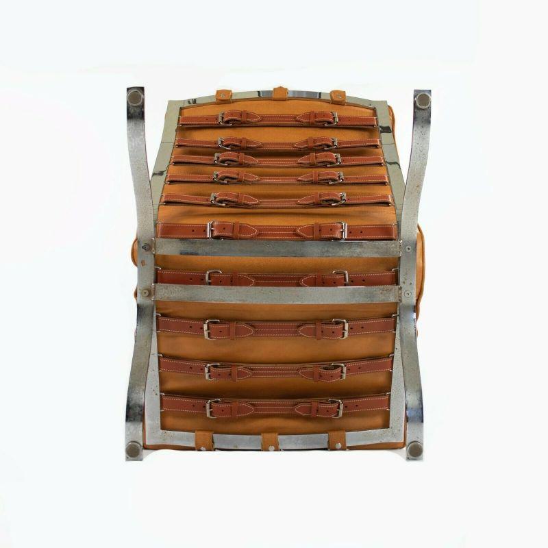 American 1960s Lounge Chair & Ottoman attributed to Arne Norell w/ New Cognac Leather For Sale