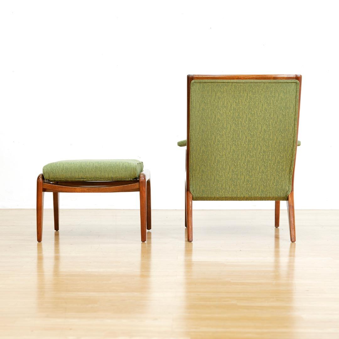 Sedia da salotto e pouf anni '60 di Howard Keith in vendita 6