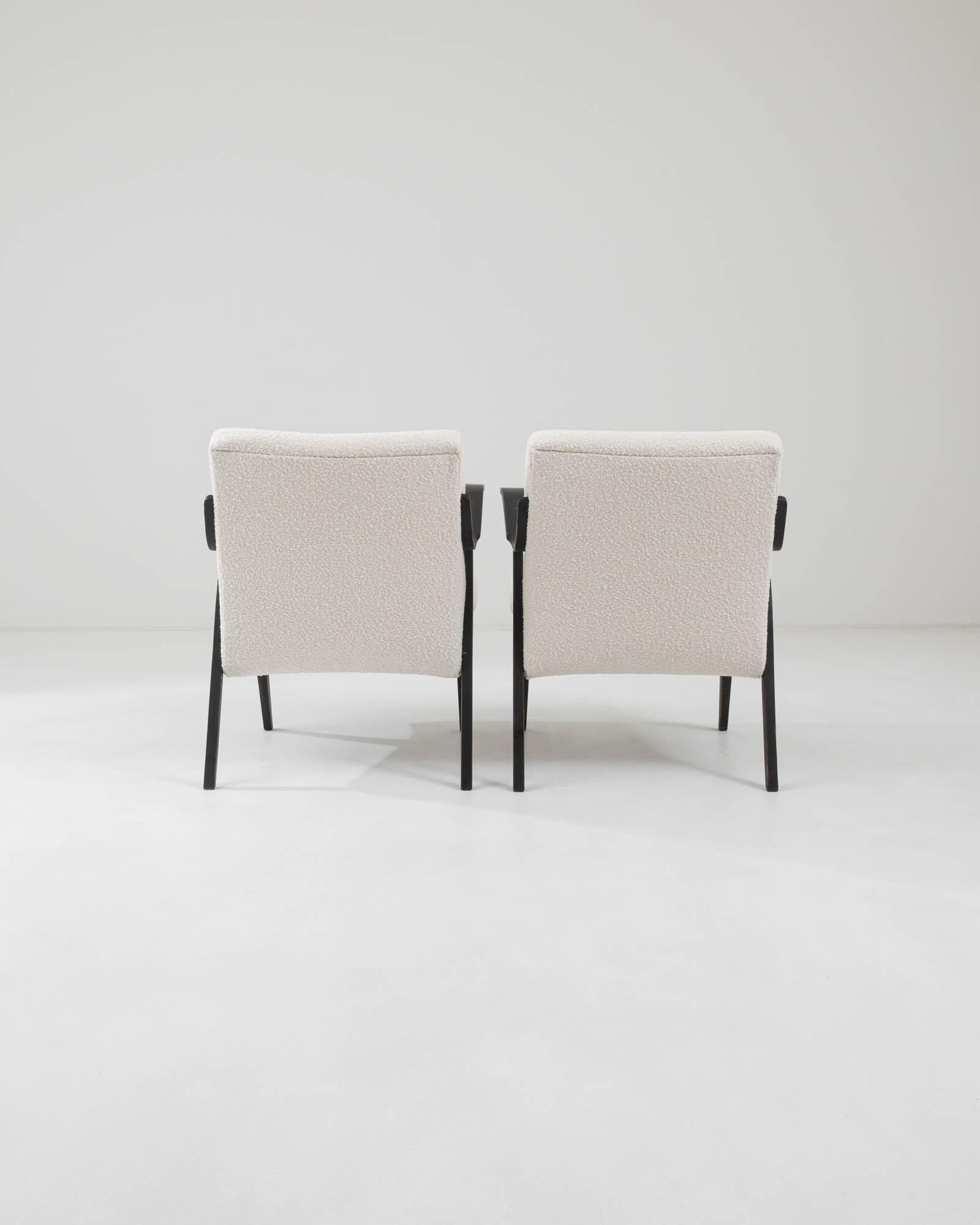 Bouclé 1960s Lounge Chairs by Tatra