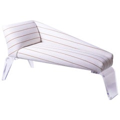 1960s Lucite Chaise