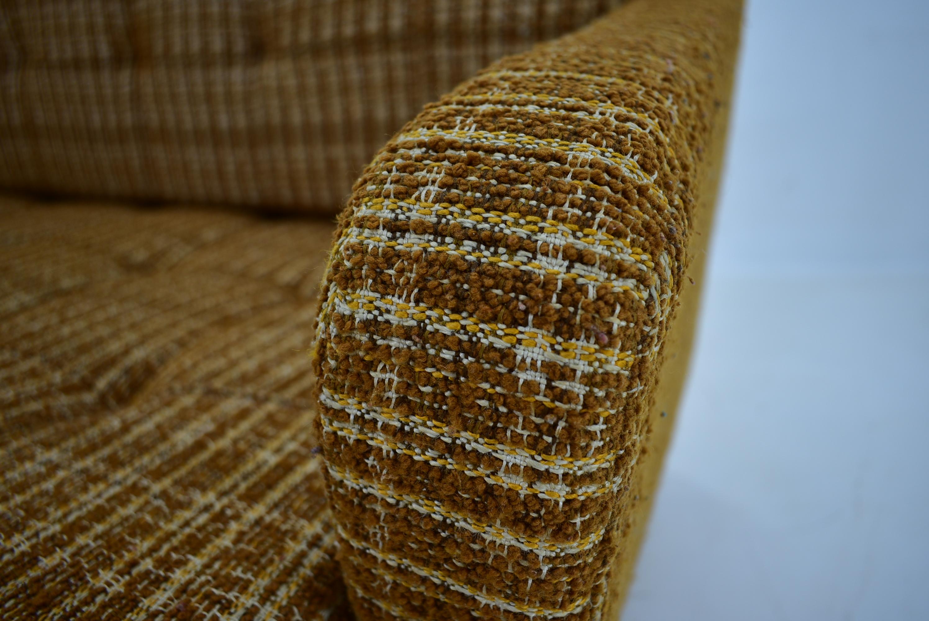1960s Ludvik Volak 3-Seater Sofa/Bed by Drevopodnik Holesov ...