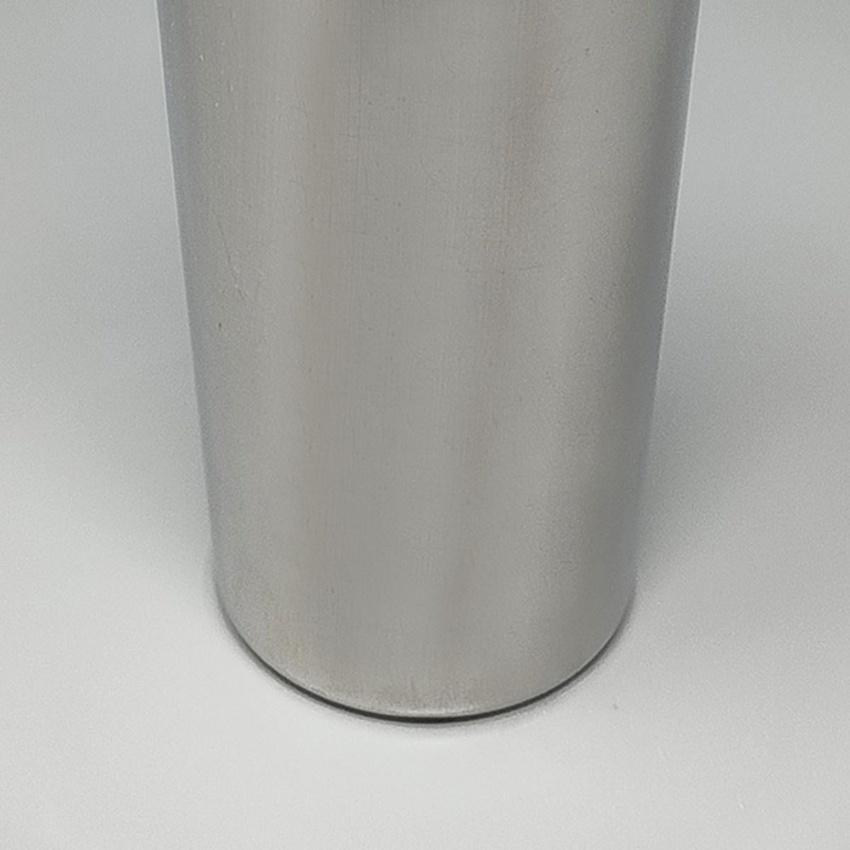 Stainless Steel 1960s Luxury Handcrafted Cocktail Shaker. Made in Italy For Sale