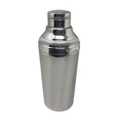 1960s Luxury Handcrafted Cocktail Shaker. Made in Italy