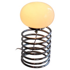1960s M Ingo Maurer 'Spirale' Table Lamp