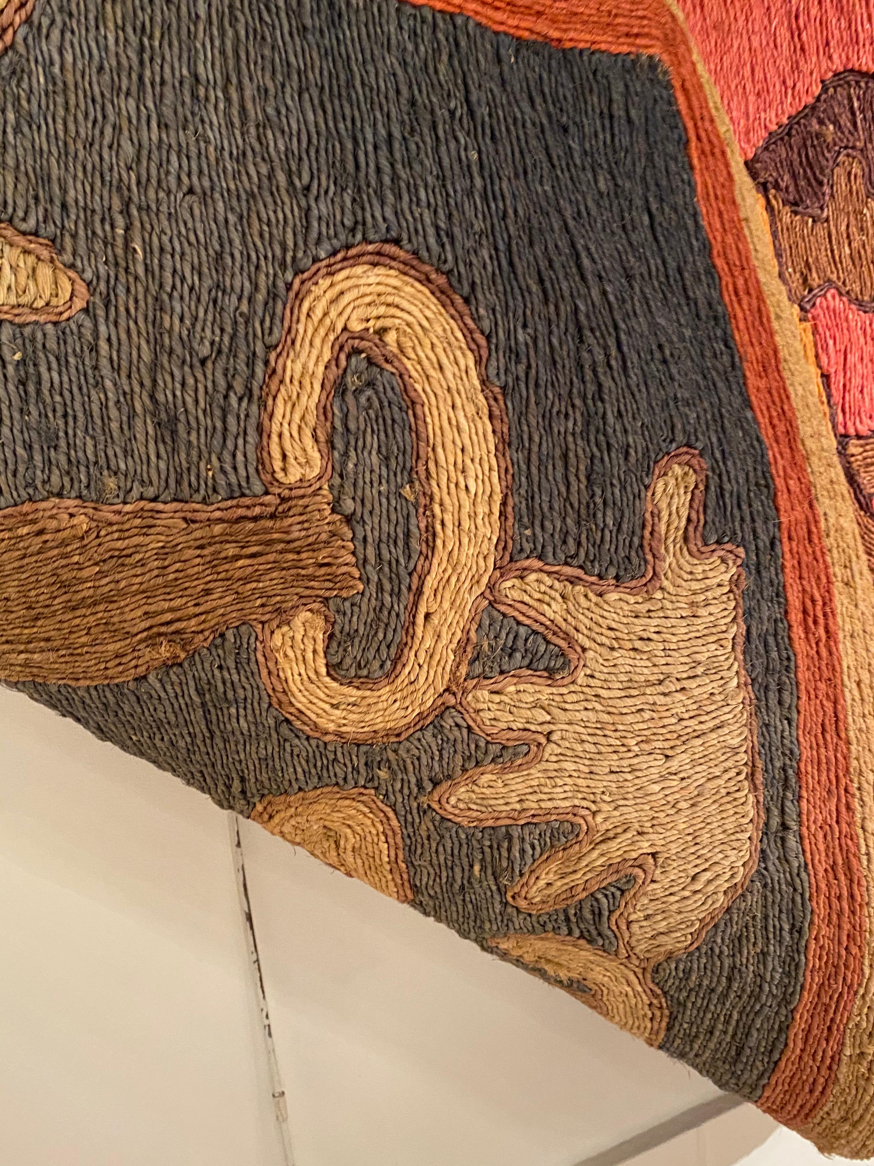 1960s Maguey Fiber Jute Large Tapestry 2