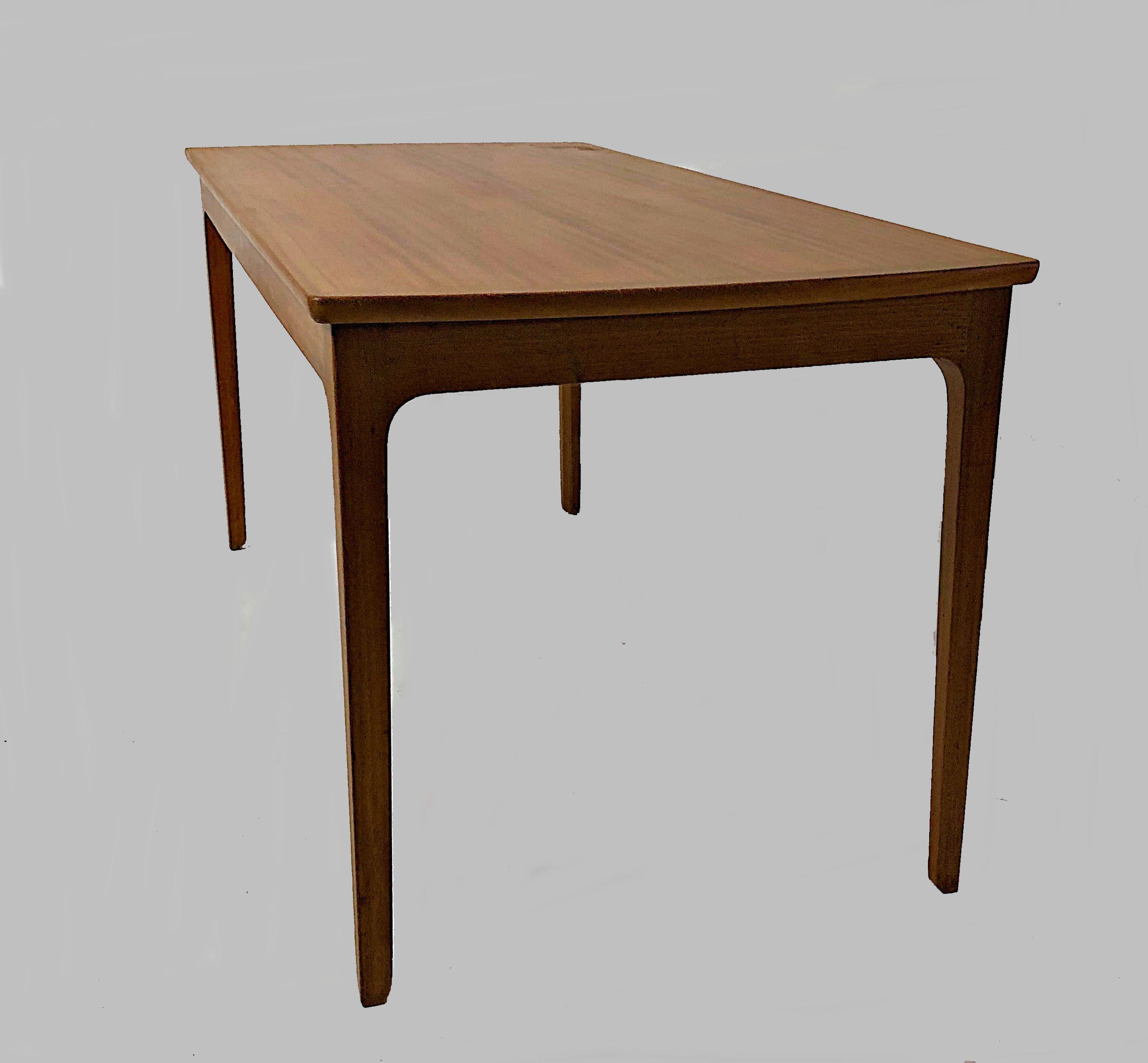 Danish 1960s Mahogany Coffee Table by Ole Wanscher for A.J. Iversen