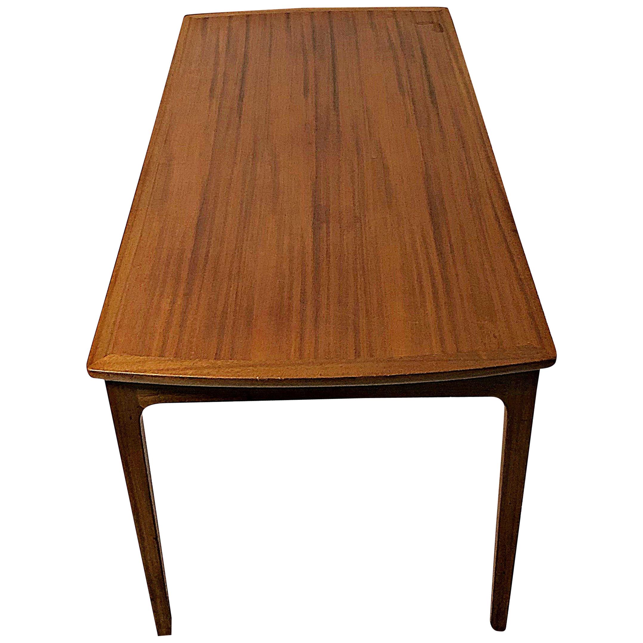 1960s Ole Wanscher Refinihed Mahogany Coffee Table by A.J. Iversen