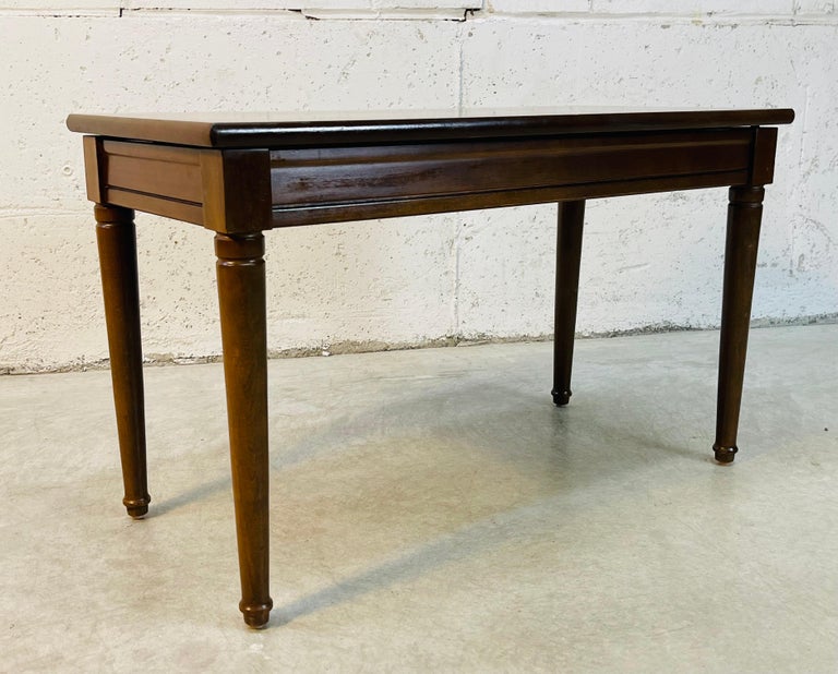 1960s Mahogany Wood Piano Bench With Storage at 1stDibs