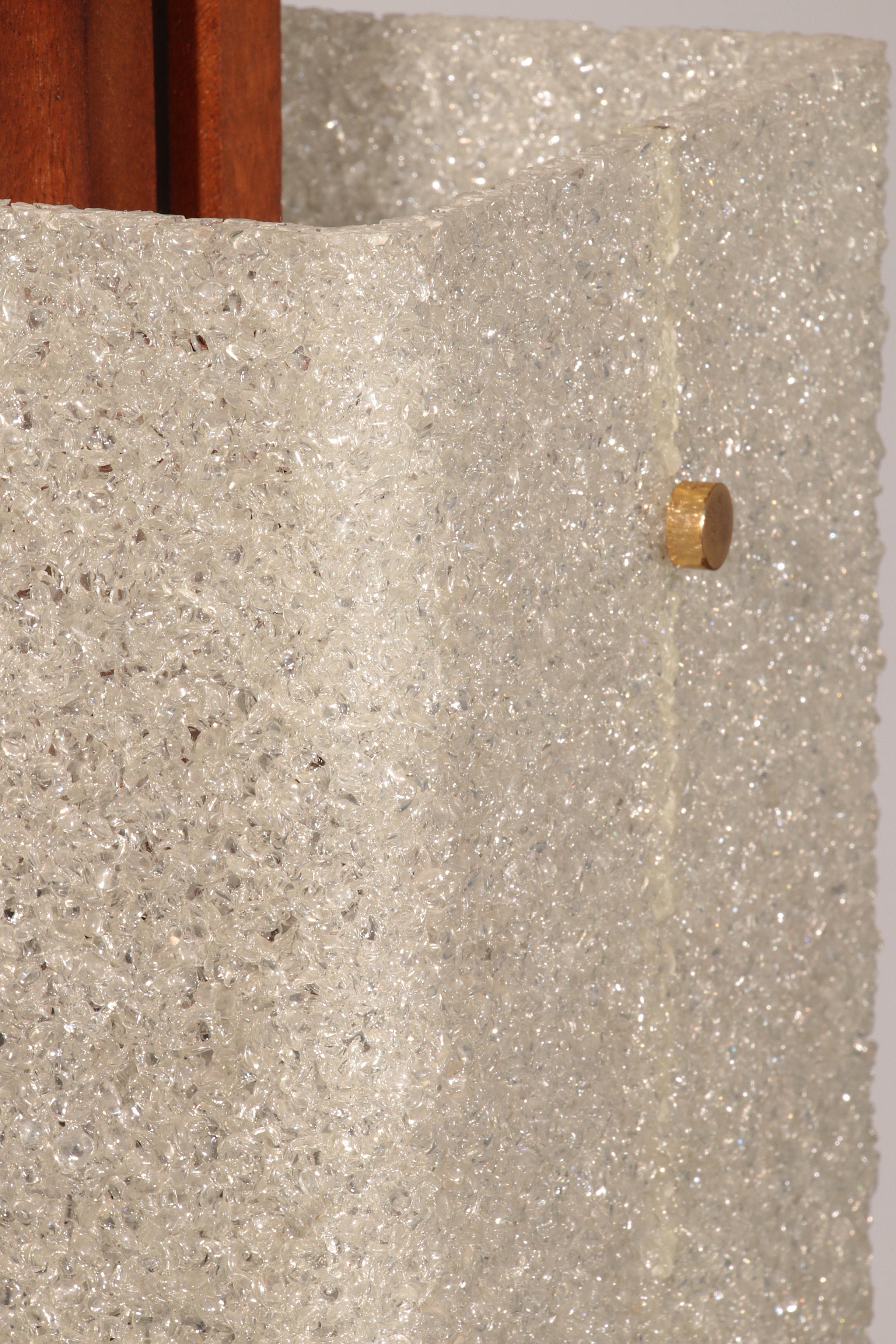 1960s Maison Arlus Floor Lamp Totem in Granite Resin 6