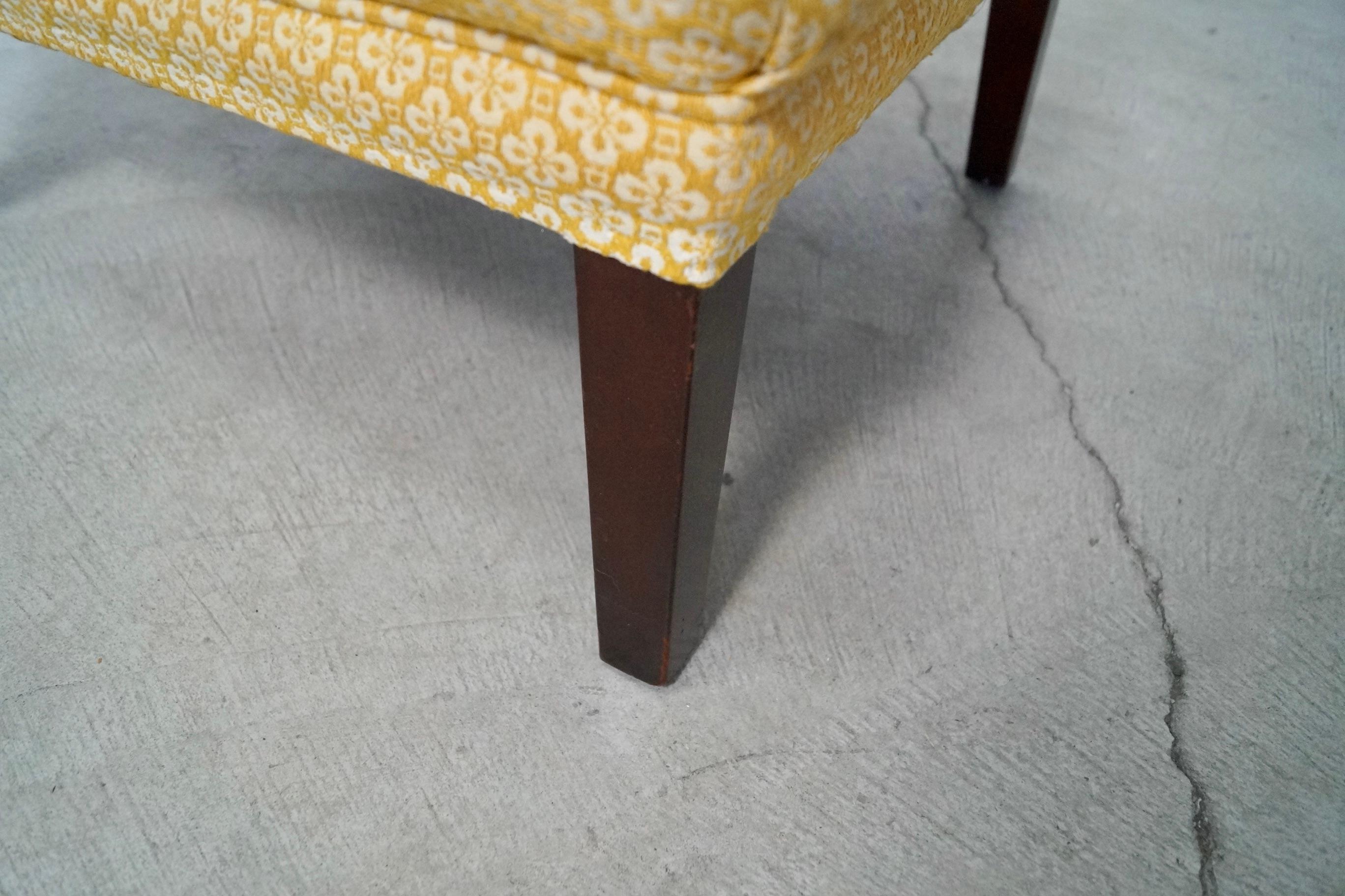 Silla de salón Scoop Slipper estilo Maison Jansen de los años 60 en venta 12