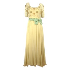 Malcolm Starr - Robe vintage perlée des années 1960