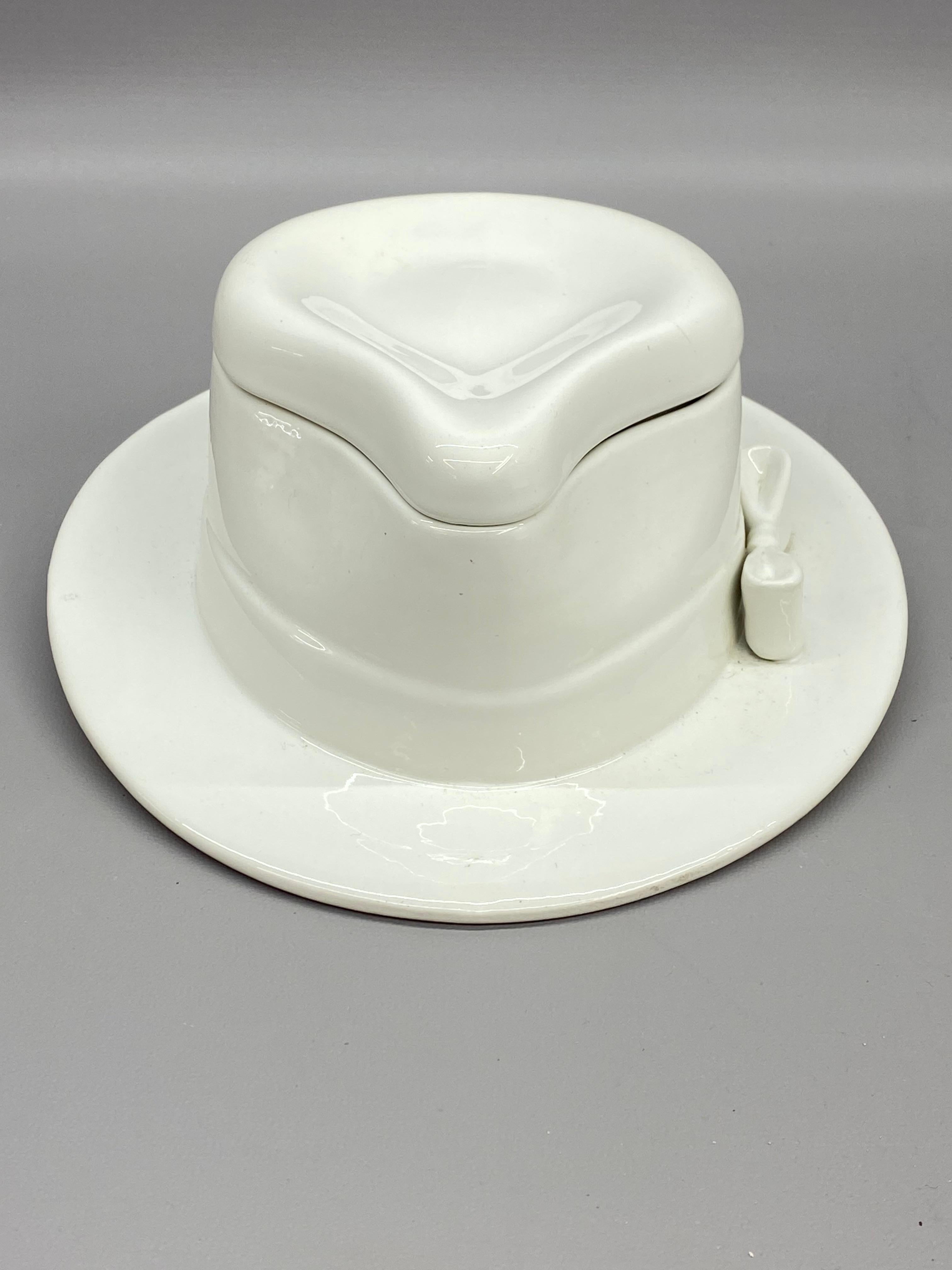 Scatola per cappelli Raymor 1960, italiano Borsalino In condizioni buone in vendita a Garnerville, NY