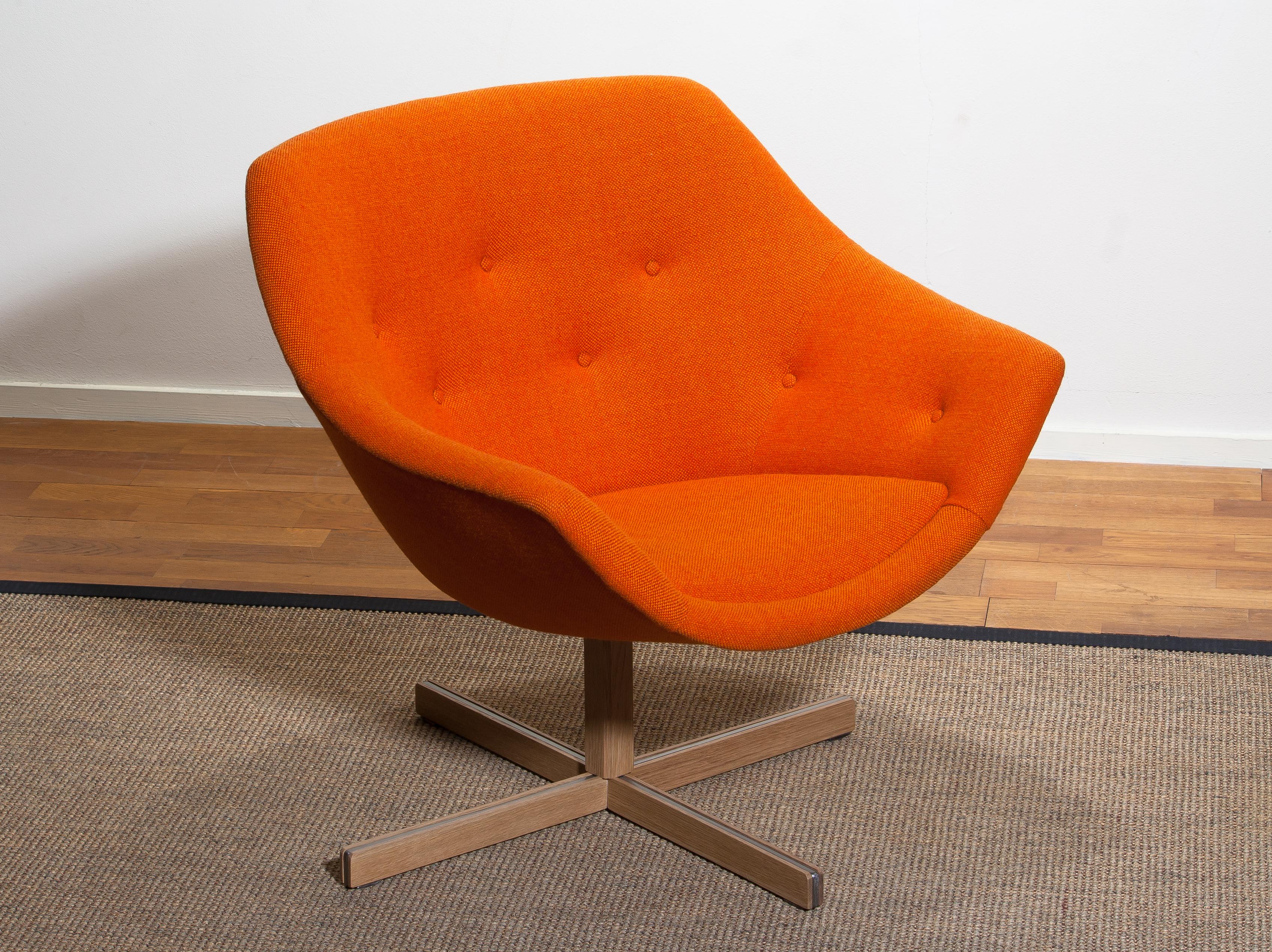 1960s, 'Mandarini' Swivel Armchair by Carl Gustaf Hiort and Nanna Ditzel 4