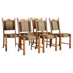 1960er Jahre Manner of Henning Kjaernulf Oak Dining Chairs - 6er-Set