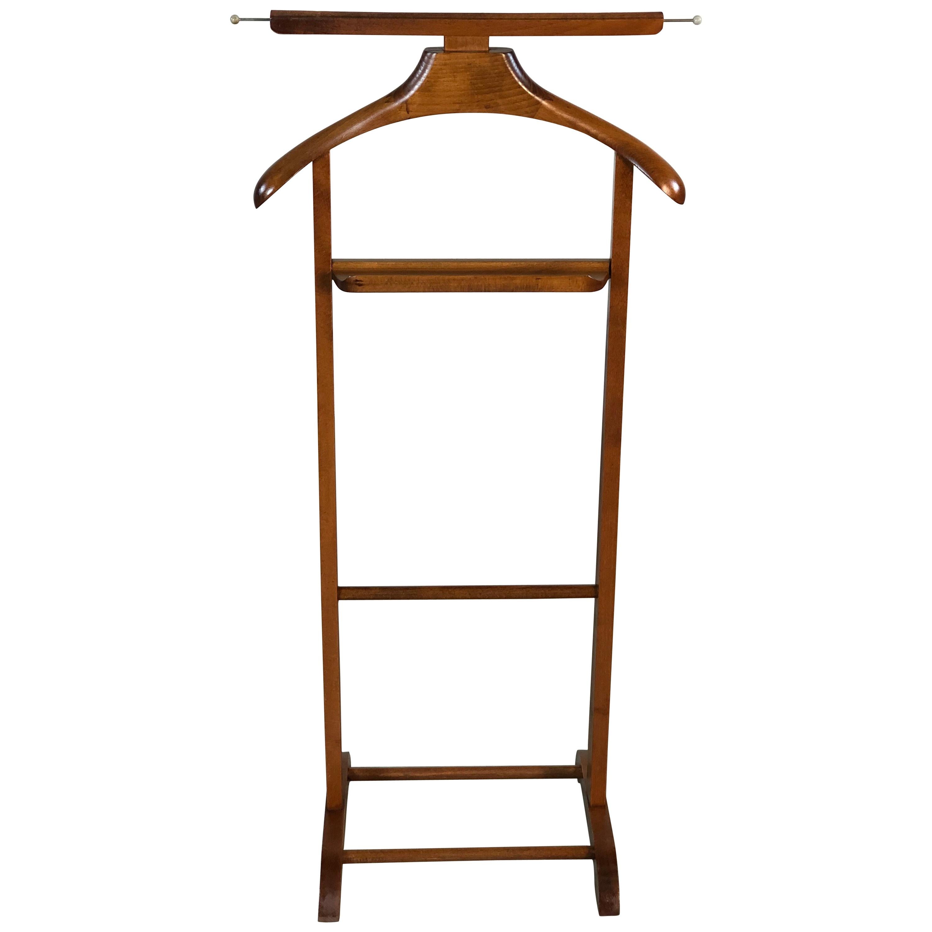 Valet de chambre en érable des années 1960 en vente