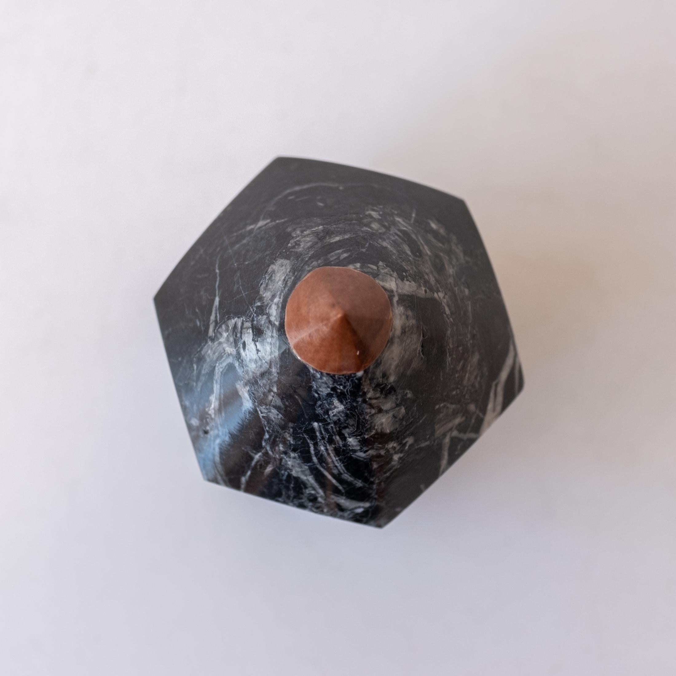 1960s Marble Pencil Paperweight Sculpture For Sale 2