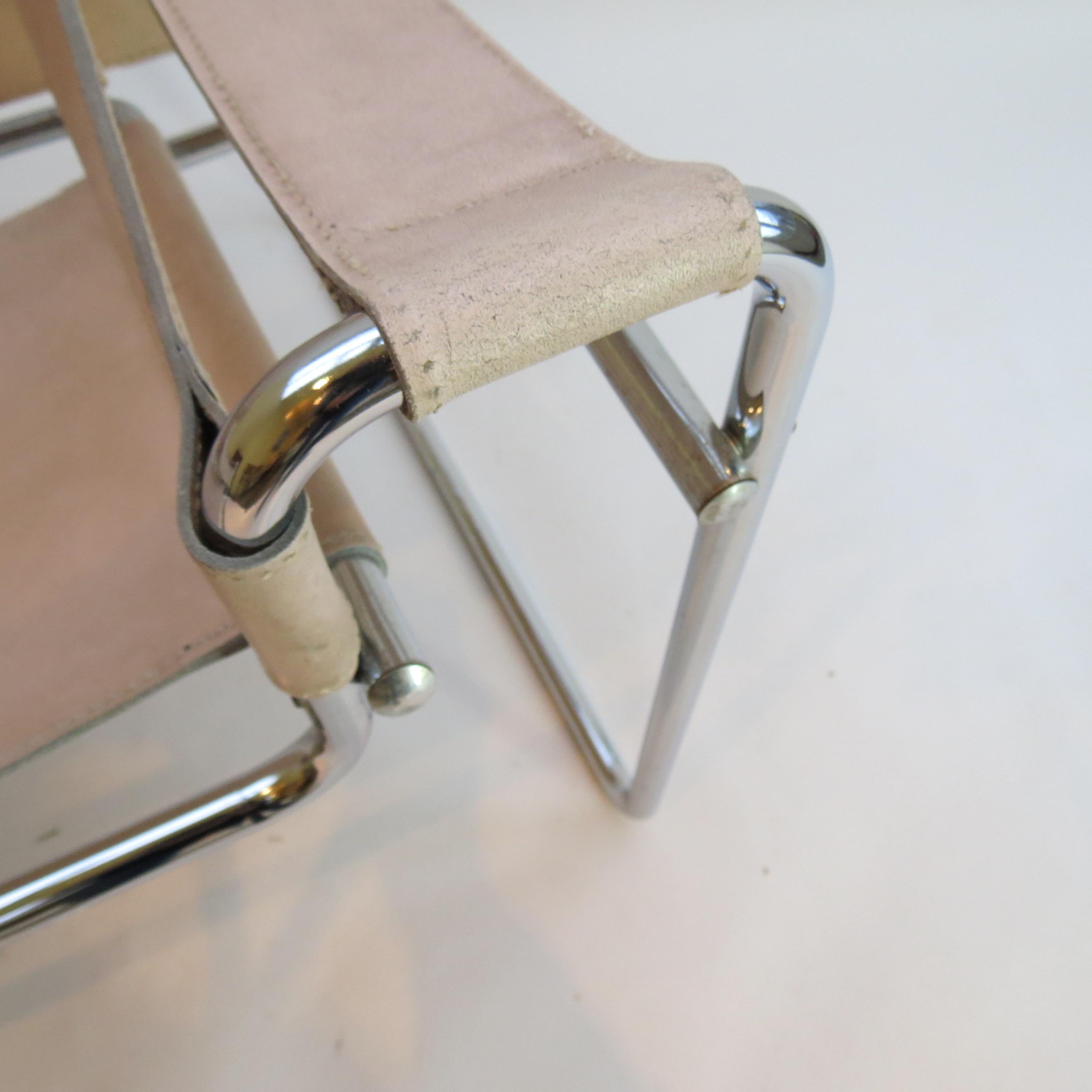 1960s Marcel Breuer B3 Wassily Chair by Gavina, Italy In Fair Condition In Stow on the Wold, GB