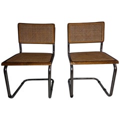 1960s Marcel Breuer Walnut Cesca Chairs