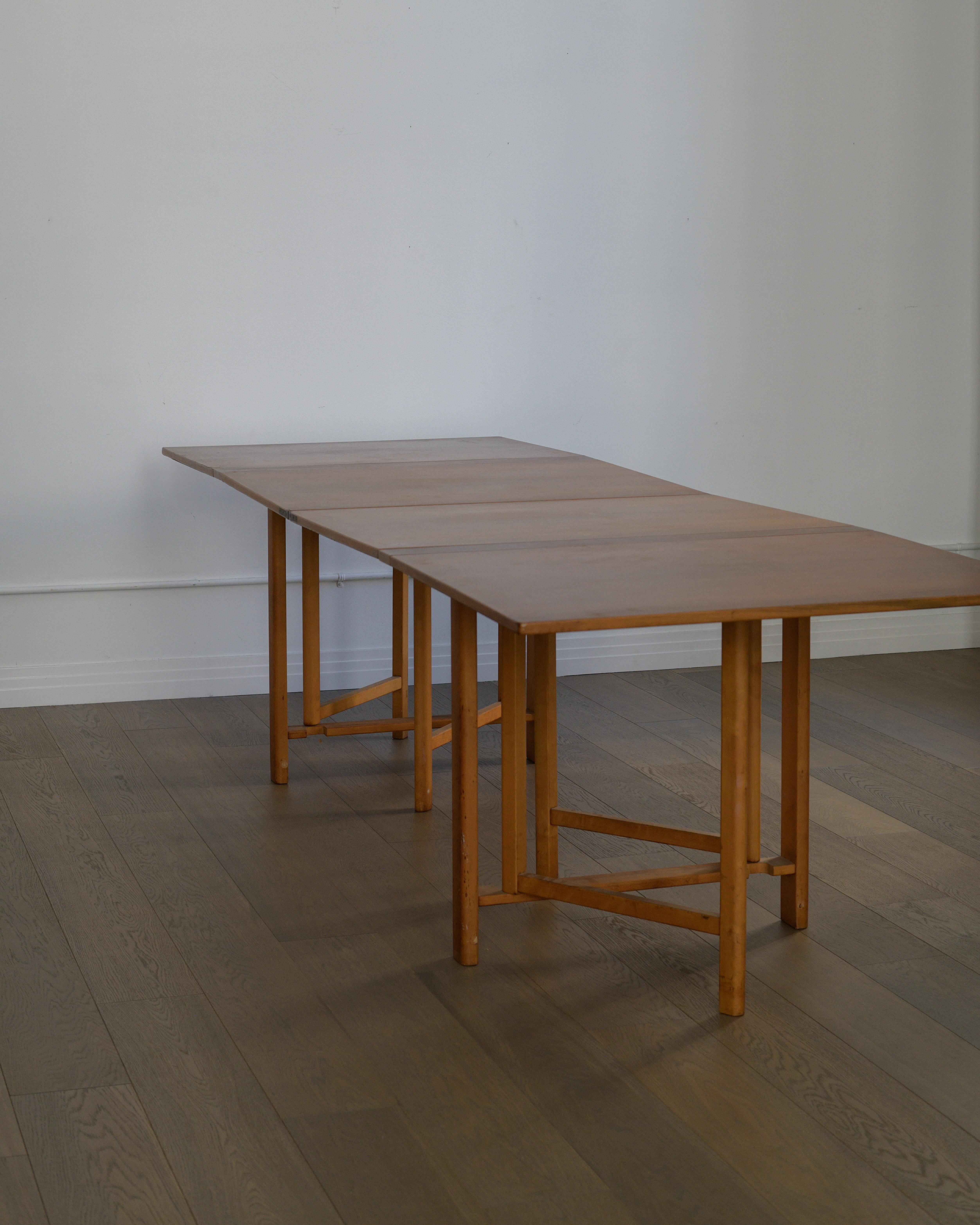 1960s Maria Table by Bruno Matthson for Firma Karl Mathsson, Sweden For Sale 2