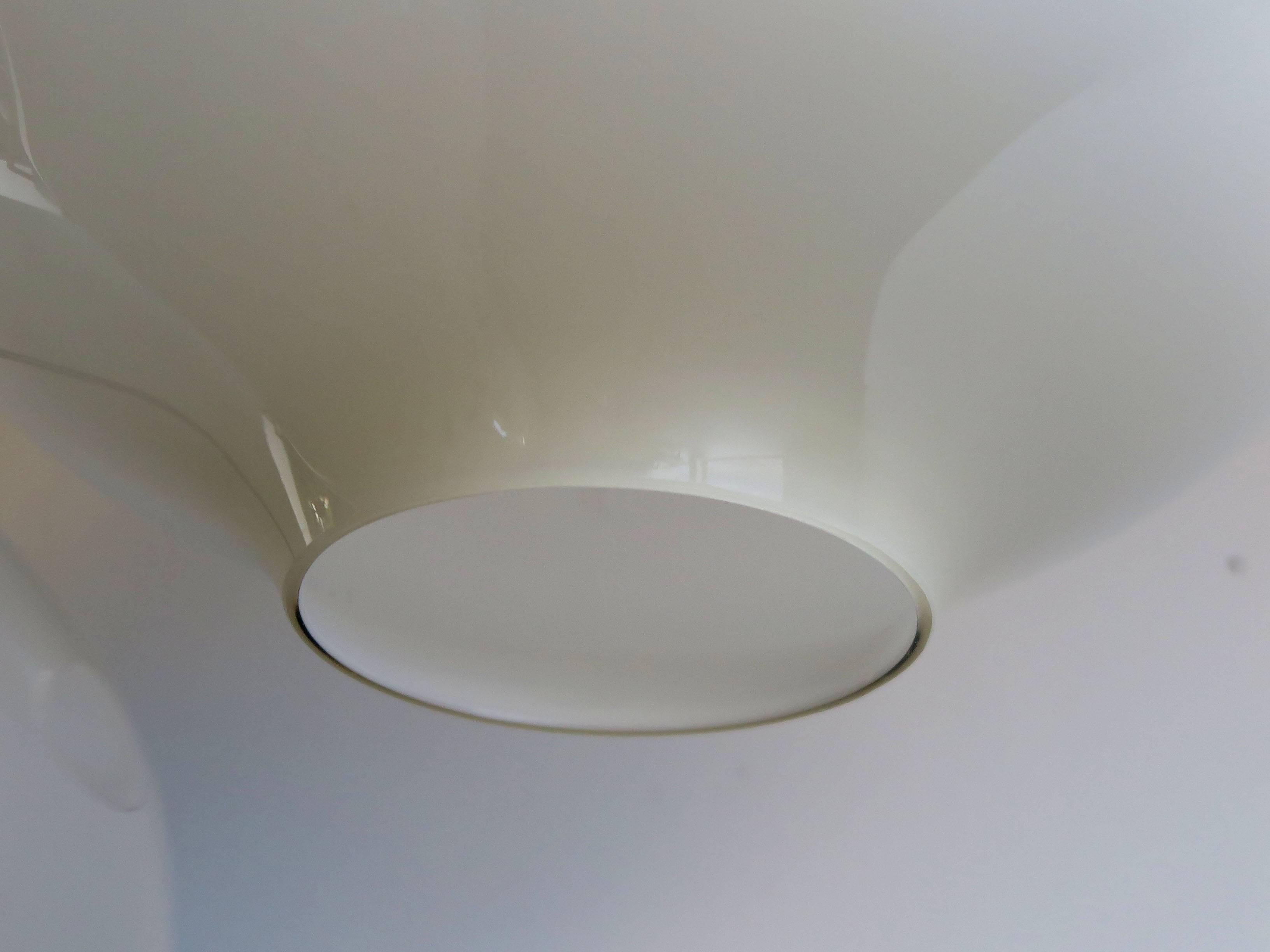 1960s Massimo Vignelli Glass Mid-Century Modern Pendant Lamp for Venini 4