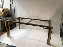 1960s Mastercraft Brass Dining Table by William Doezema