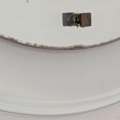 1960er Jahre Max Ingrand Stil Fontana Arte Runde Spiegel Murano Glas und Messing