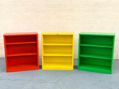 1960s McDowell Craig Tanker Bookcase in Custom Colors, Refinished to Order