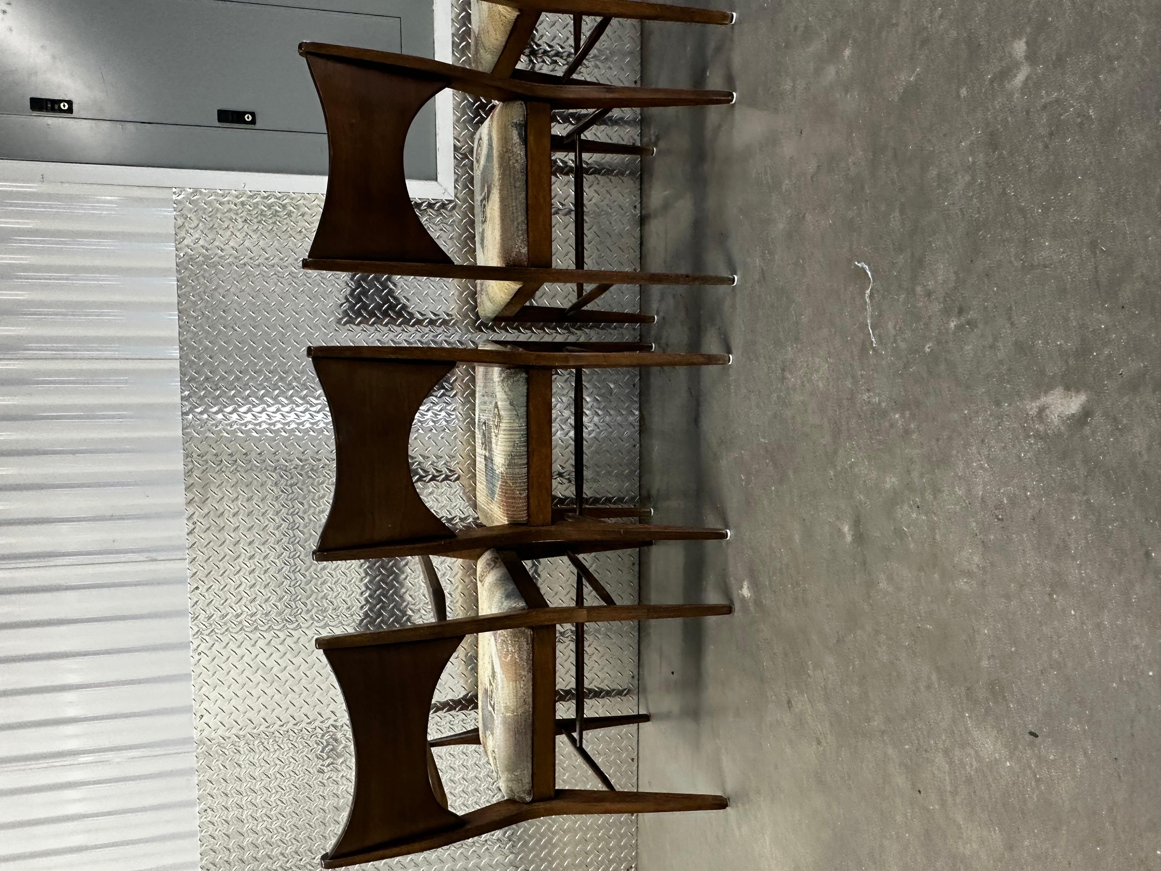 1960s MCM  Broyhill Saga Walnut Paul McCobb Style Dining Chairs, Set of 6 en venta 3