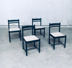 1960's MCM Italian Design Dining Chair set