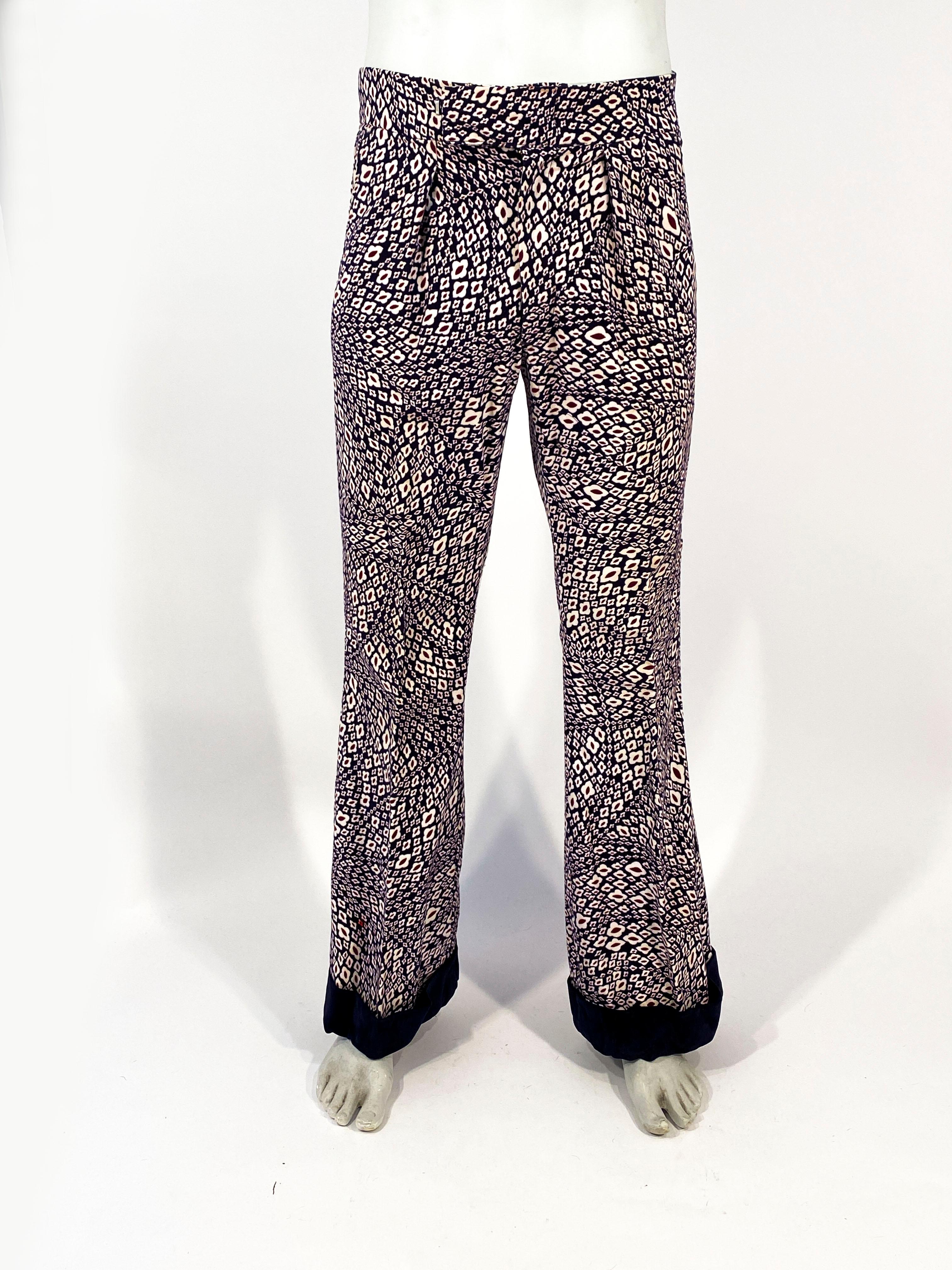 1960's Men's Mod Velvet Three-Piece Suit For Sale 6