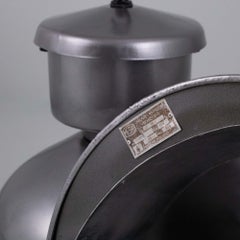 Suspension industrielle Mesko des années 1960 en acier gris graphite