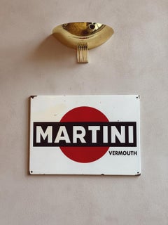 1960s Metal Martini Bar Sign