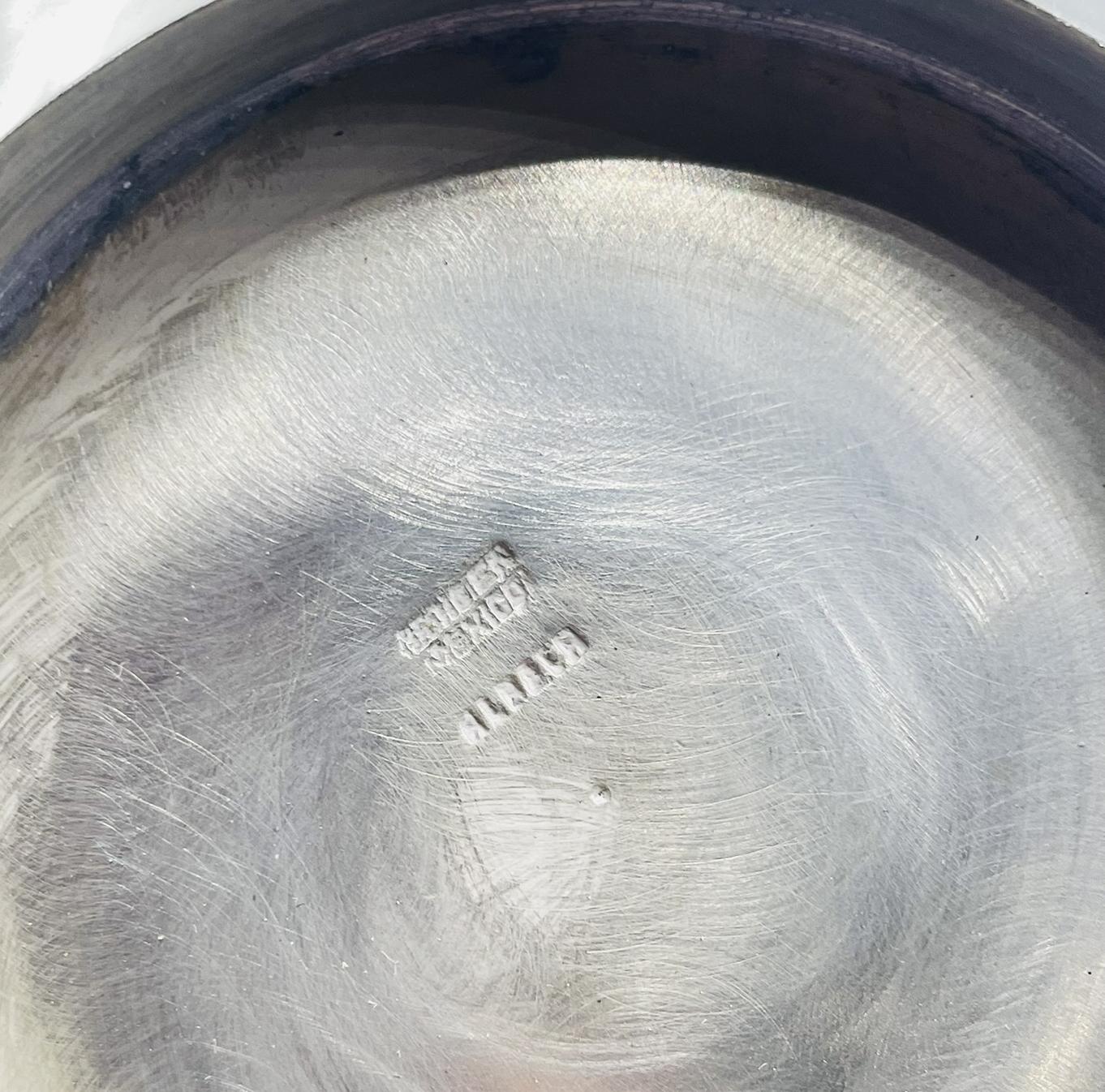 Set di brocche d'acqua messicane in argento e abalone degli anni '60, dopo Los Castillos in vendita 6