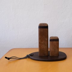 1960s Mexican Modern Salt and Pepper Set by Don Shoemaker