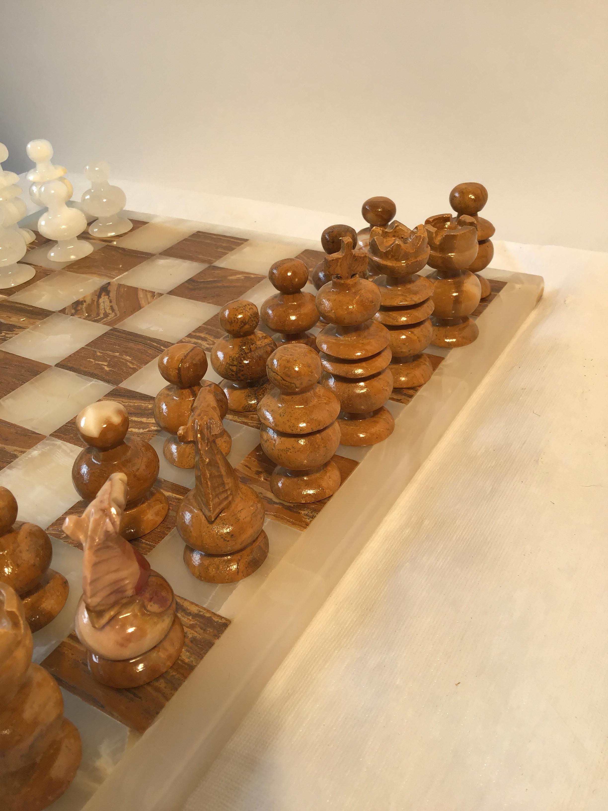 onyx chess set made in mexico