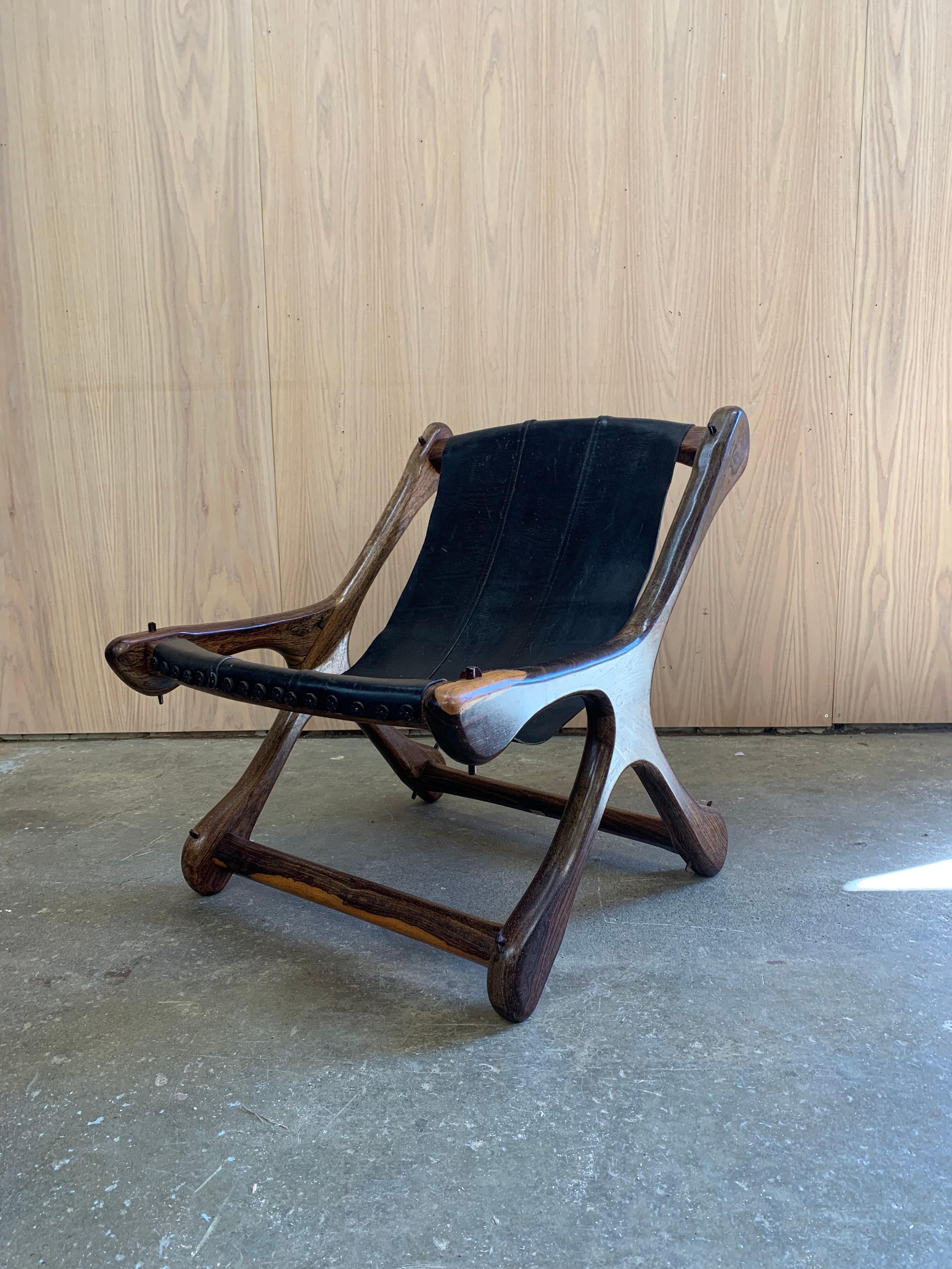 Silla de salón vintage mexicana de los años 60 por Don Shoemaker en venta 5