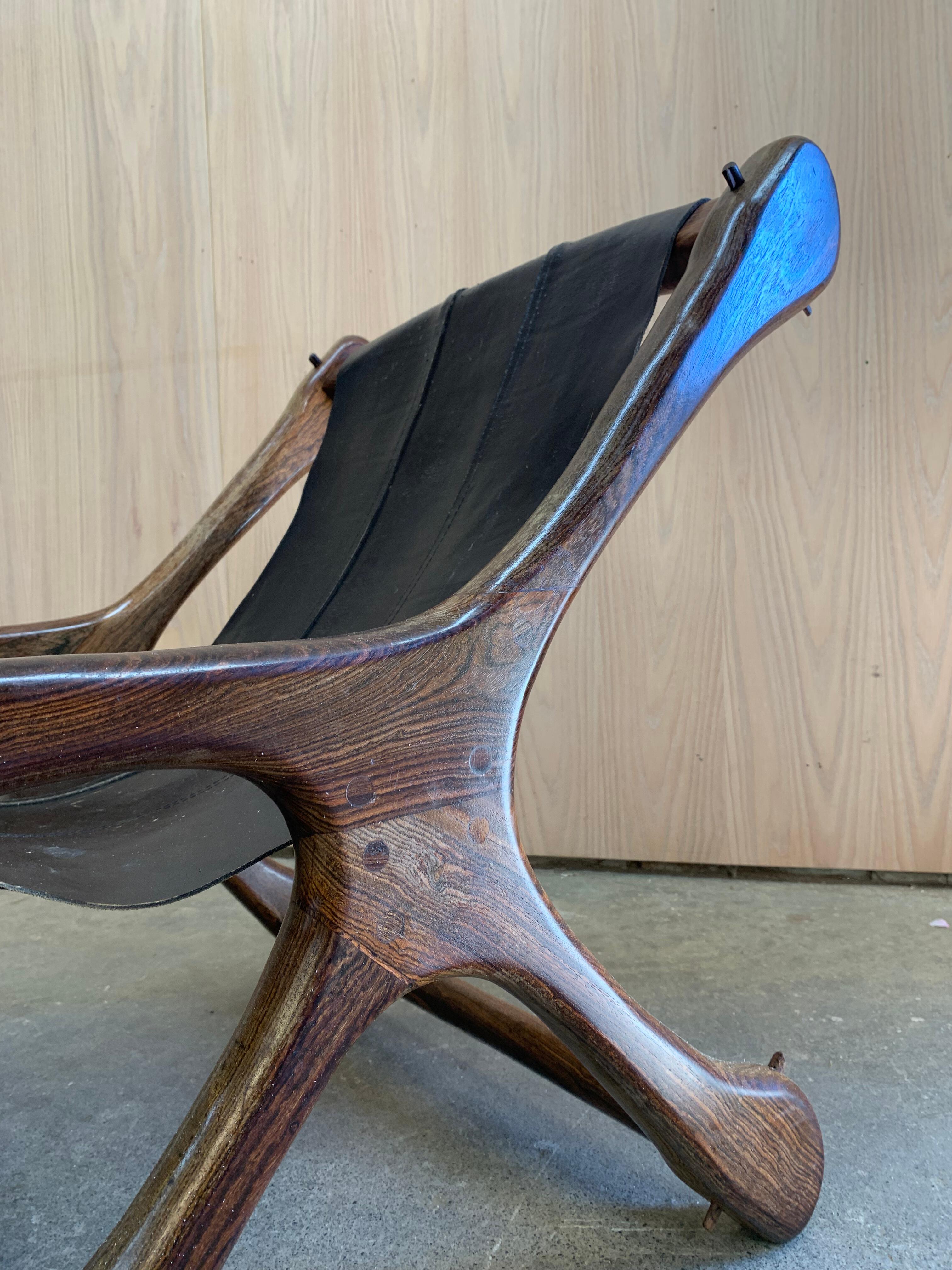 Silla de salón vintage mexicana de los años 60 por Don Shoemaker en venta 7