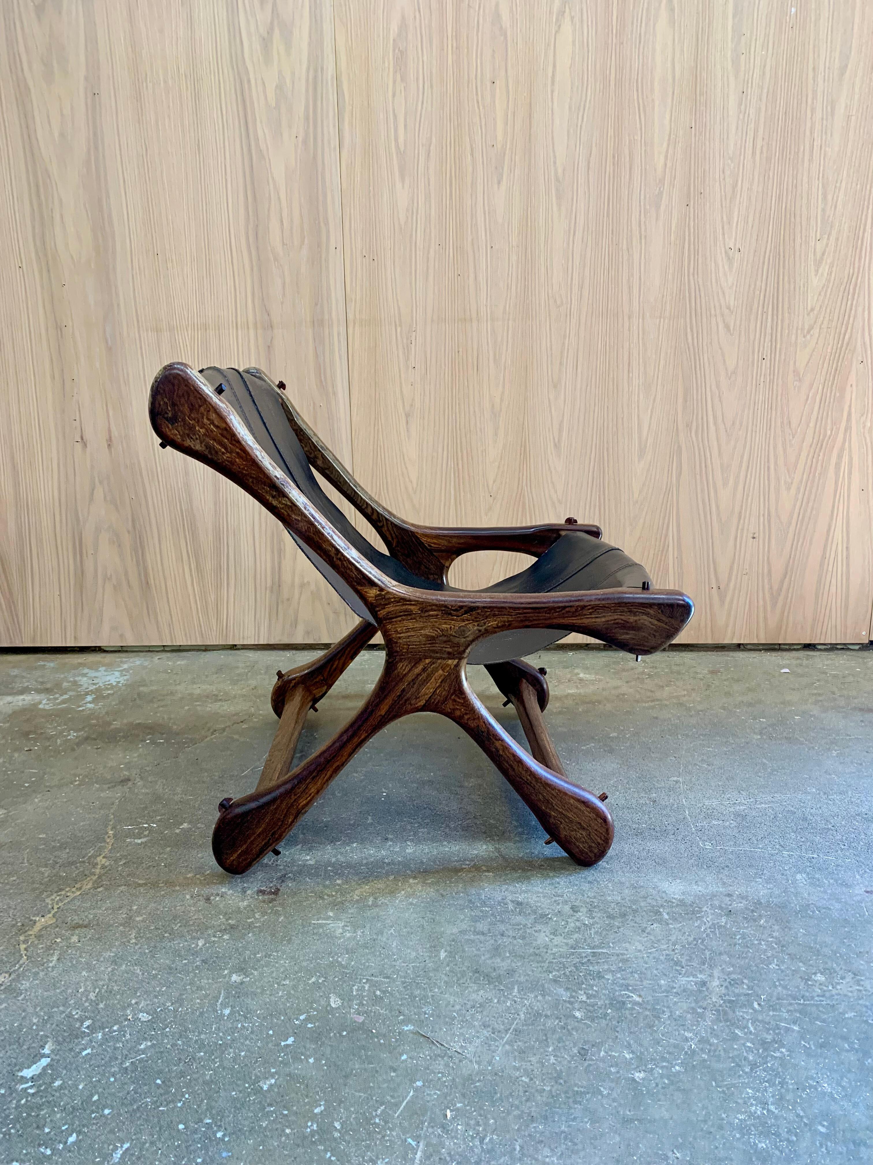 Silla de salón vintage mexicana de los años 60 por Don Shoemaker Moderno de mediados de siglo en venta