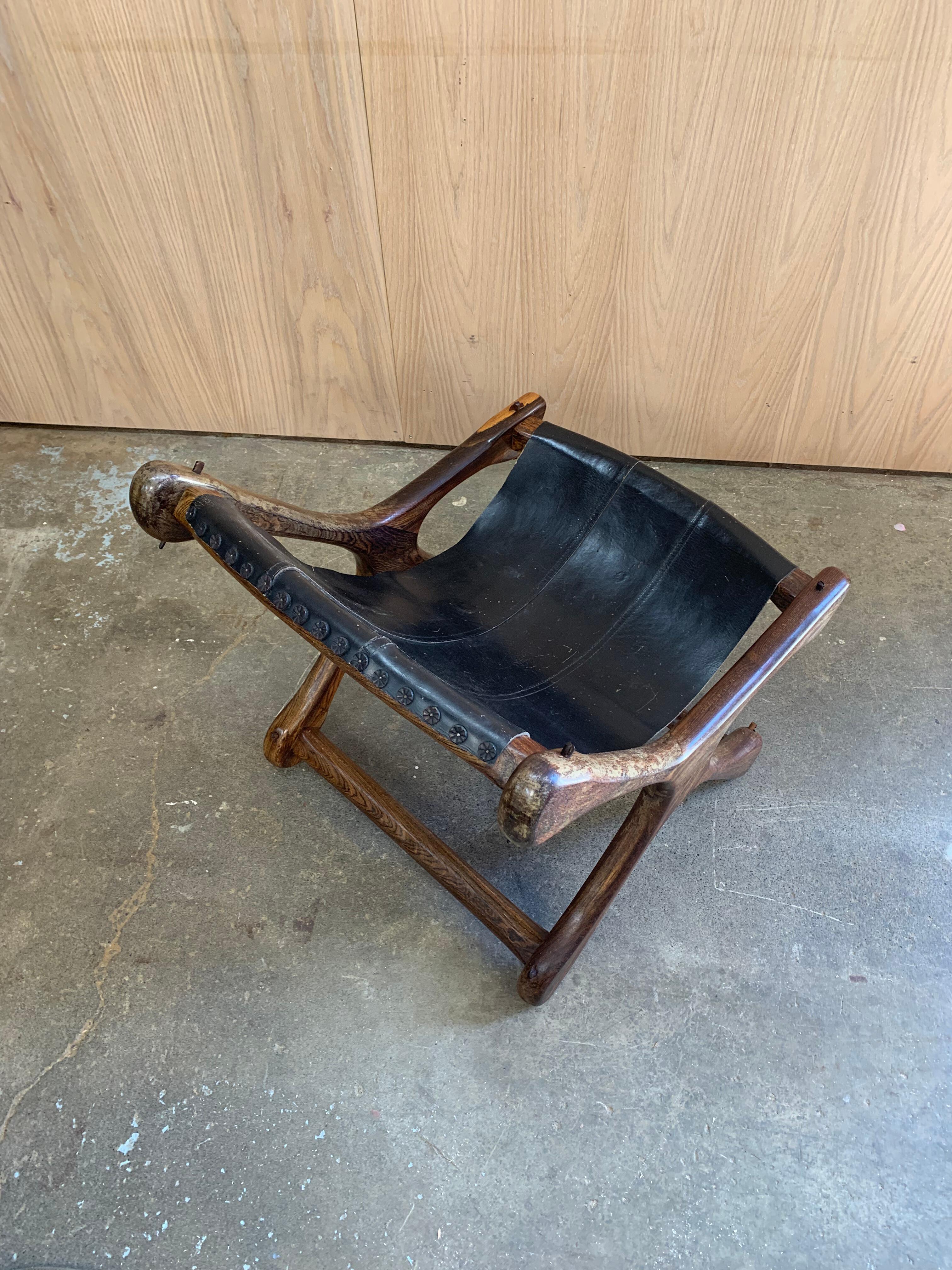 Silla de salón vintage mexicana de los años 60 por Don Shoemaker en venta 1