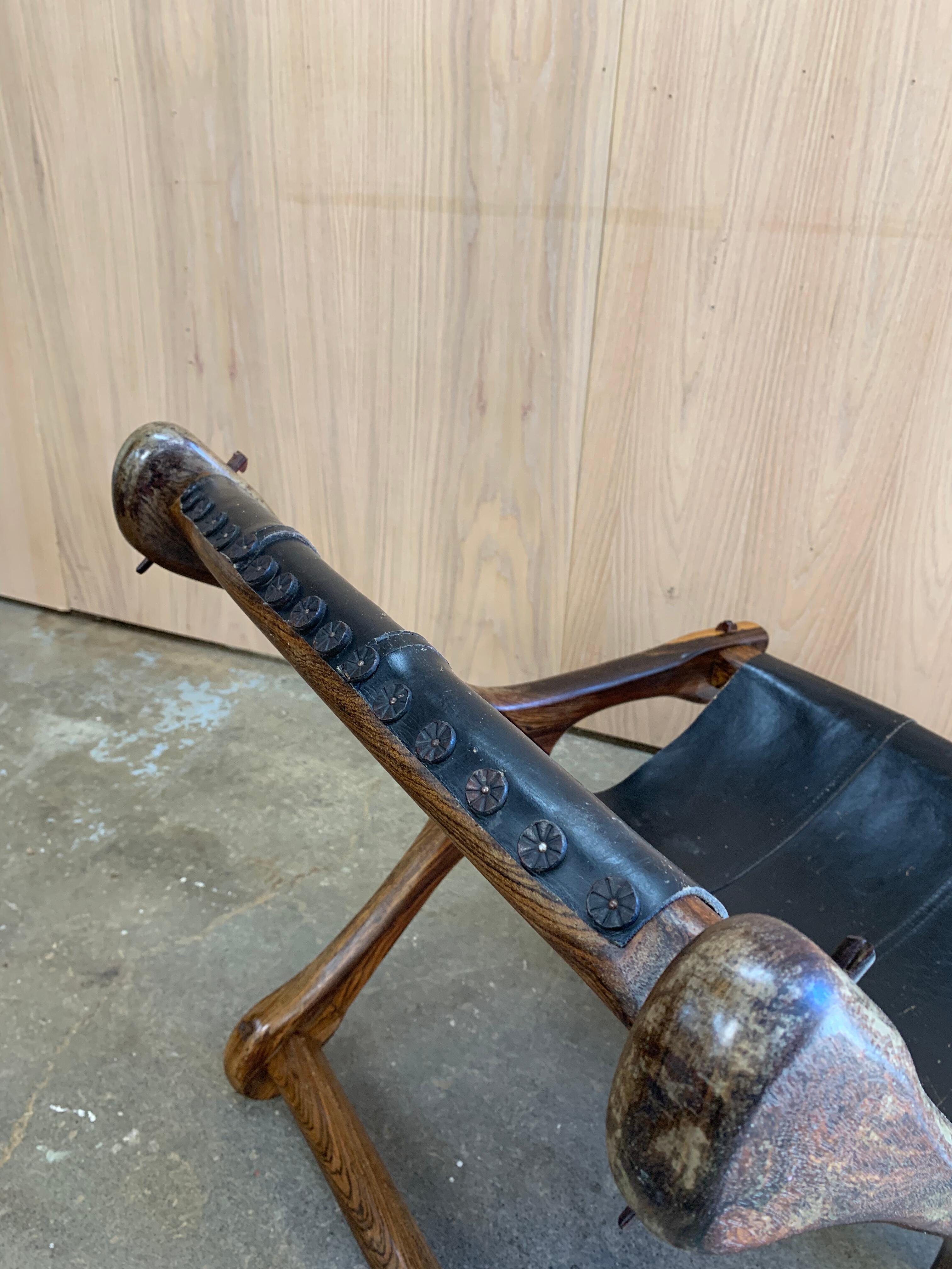 Silla de salón vintage mexicana de los años 60 por Don Shoemaker en venta 2