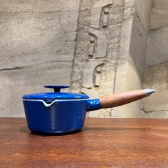 1960s Michael Lax Copco Blue Lidded Pot Saucepan Denmark
