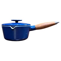 Retro 1960s Michael Lax Copco Blue Lidded Pot Saucepan Denmark