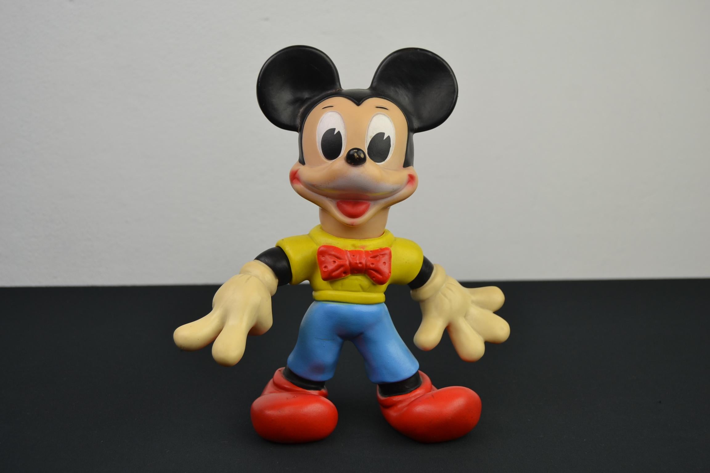 mickey mouse rubber toy