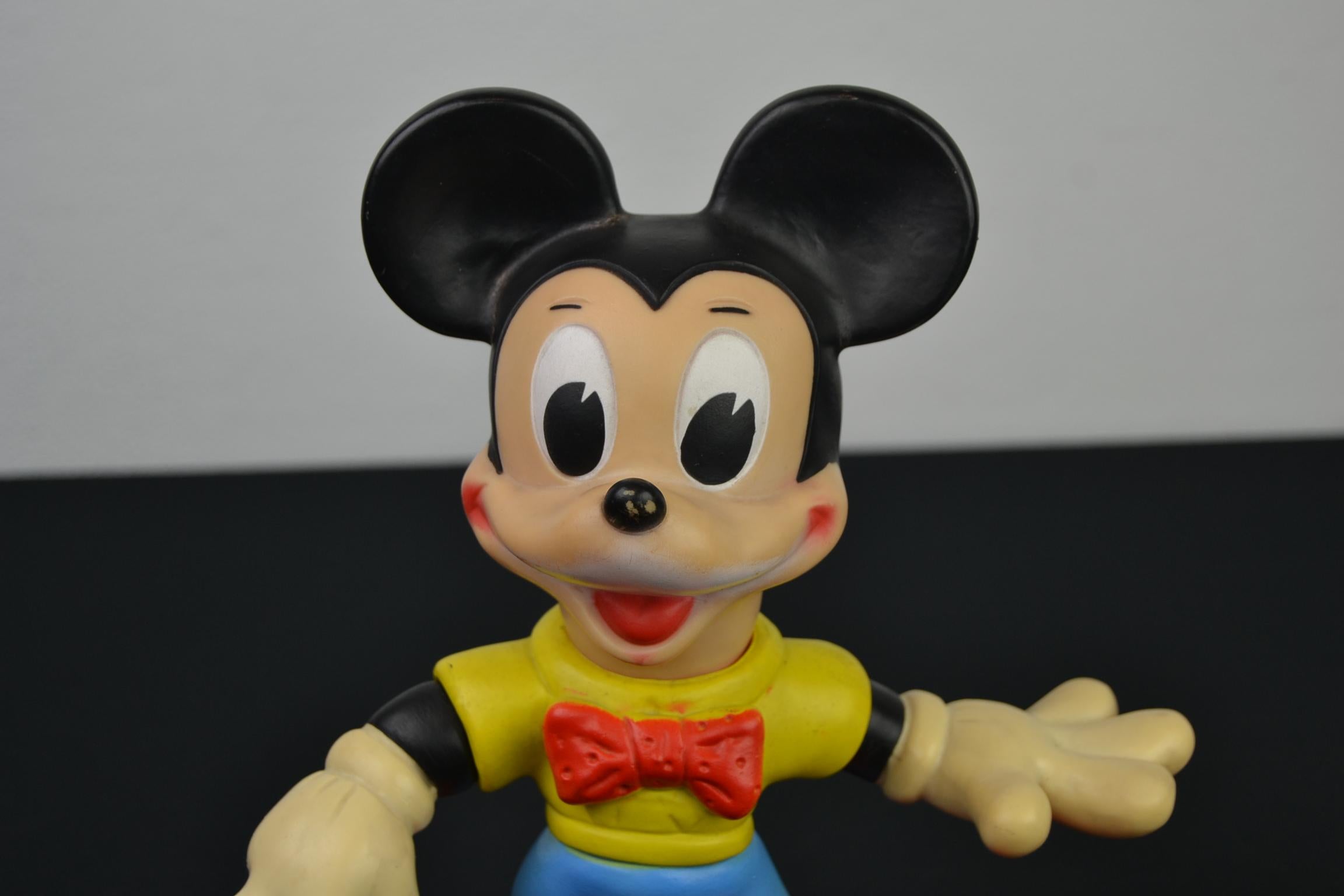 vintage mickey mouse squeaky toy