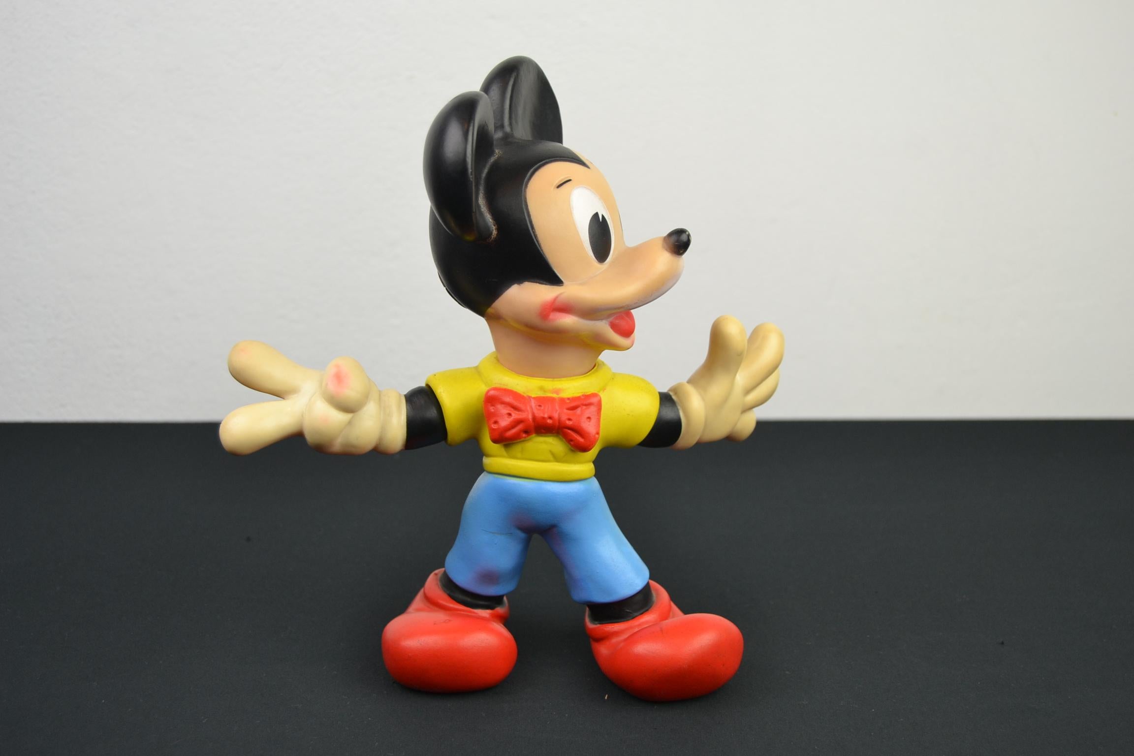 vintage rubber mickey mouse