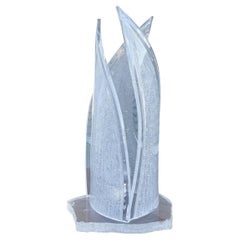 Lampe en acrylique du milieu du siècle 1960