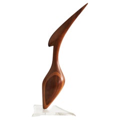 Statua di uccello del 1960