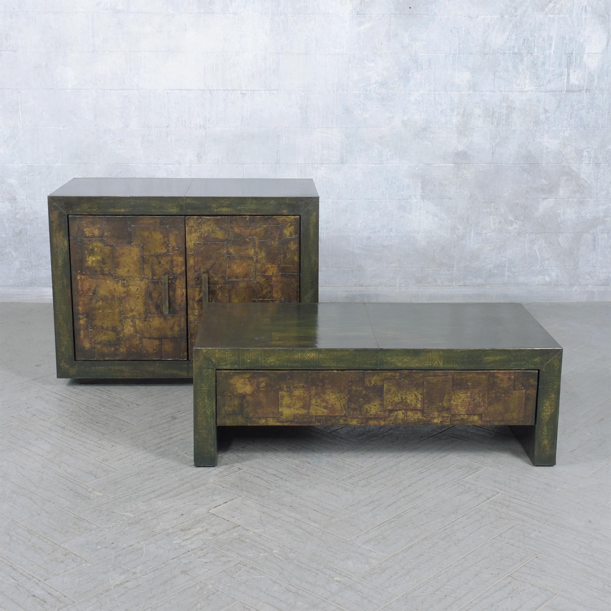 1960s Mid-Century Dry Bar: Vintage Elegance with Contemporary Flair For Sale 6