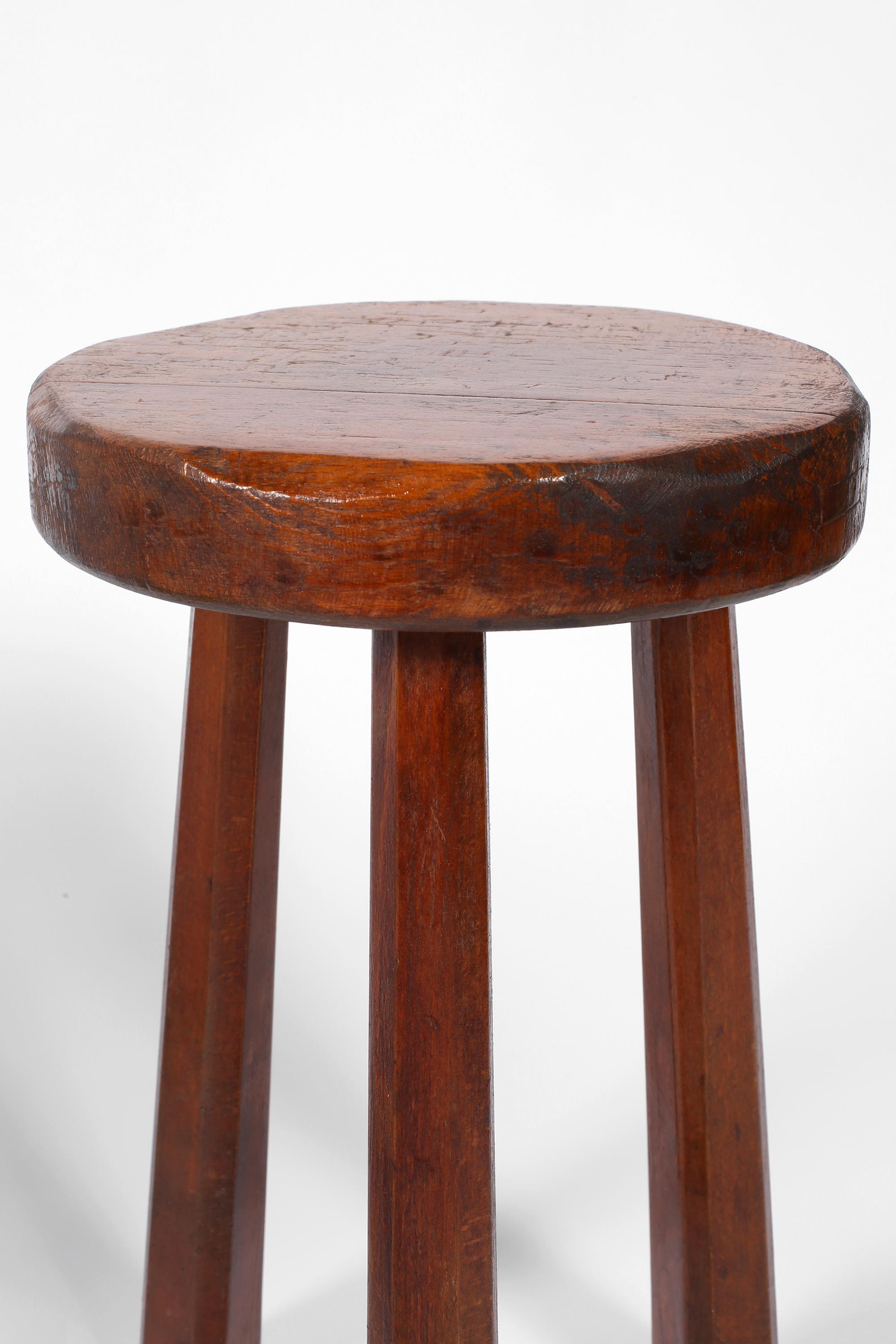 Tabouret espagnol brutaliste des années 1960 Bon état - En vente à London, GB